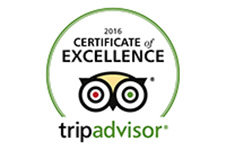 Tuvana Hotel Tripadvisor 2016 Certificate of Excellence